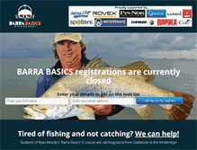 Tablet Screenshot of barrabasics.com